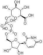 CAS 登录号：2616-64-0, 尿苷焦磷酰葡萄糖醛酸