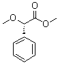 (alphaS)-alpha-甲氧基苯乙酸甲酯分子结构 (CAS 26164-27-2)