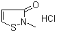 structure of CAS# 26172-54-3, 2-Methyl-4-isothiazolin-3-one hydrochloride