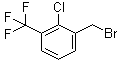 structure of CAS# 261763-22-8, 2-Chloro-3-trifluoromethylbenzyl bromide