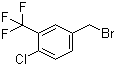 3-三氟甲基-4-氯苄溴分子结构 (CAS 261763-23-9)