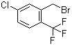 5-氯-2-(三氟甲基)苄溴分子结构 (CAS 261763-24-0)