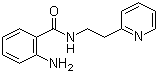 structure of CAS# 261765-37-1, 2-氨基-N-[2-(2-吡啶基)乙基]苯甲酰胺