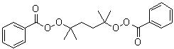 CAS # 2618-77-1, 2,5-Dimethylhexane-2,5-diyl diperbenzoate, 2,5-Dimethylhexane-2,5-diperoxybenzoate, 2,5-Dimethylhexane-2,5-diyl diperbenzoate, Kayaester AB, L 118, Luperox 118, Lupersol 118, Perhexa 25Z, USP 711