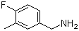 4-氟-3-甲基苄胺分子结构 (CAS 261951-68-2)