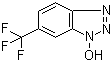 1-羟基-6-(三氟甲基)苯并三唑分子结构 (CAS 26198-21-0)