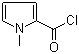 1-甲基吡咯-2-甲酰氯分子结构 (CAS 26214-68-6)