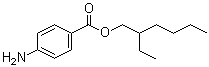 structure of CAS# 26218-04-2, 2-乙基己基对氨基苯甲酸酯