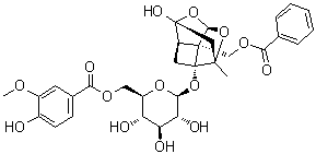 CAS 登录号：262350-52-7, 牡丹皮苷 J