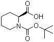 structure of CAS# 26250-84-0, N-Boc-L-哌啶-2-羧酸