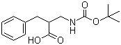 structure of CAS# 26250-90-8, 2-苄基-3-叔丁氧羰基氨基丙酸
