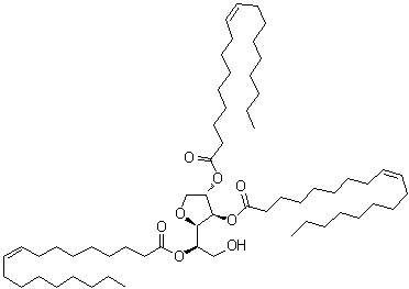 structure of CAS# 26266-58-0, Sorbitan trioleate