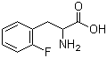 structure of CAS# 2629-55-2, 2-Fluoro-DL-phenylalanine