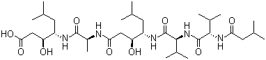 structure of CAS# 26305-03-3, 抑肽素