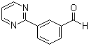 3-(嘧啶-2-基)苯甲醛分子结构 (CAS 263349-22-0)