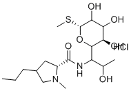 structure of CAS# 26389-84-4, 7-表林可霉素盐酸盐盐