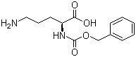 structure of CAS# 2640-58-6, (S)-5-氨基-2-(苄氧羰基氨基)戊酸