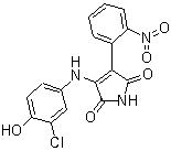 structure of CAS# 264218-23-7, SB 415286
