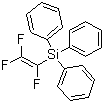 CAS 登录号：2643-25-6, 1,2,2-三氟乙烯基三苯基硅烷
