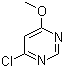 structure of CAS# 26452-81-3, 4-氯-6-甲氧基嘧啶
