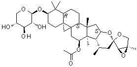 27-脱氧升麻烃分子结构 (CAS 264624-38-6)