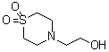 4-(2-羟基乙基)硫代吗啉-1,1-二氧化物分子结构 (CAS 26475-62-7)