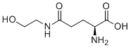 n5-(2-羟基乙基)-l-谷氨酰胺分子结构 (CAS 2650-74-0)