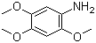 structure of CAS# 26510-91-8, 2,4,5-三甲氧基苯胺