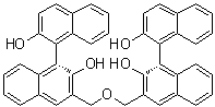 (1R,1''R)-3,3''-[氧基二(亚甲基)]二-[1,1'-联萘]-2,2'-二醇分子结构 (CAS 265116-85-6)
