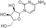 structure of CAS# 26524-60-7, L-Cytidine
