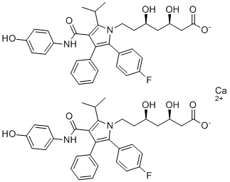structure of CAS# 265989-44-4, 阿托伐他汀杂质22