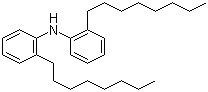 二辛基二苯胺分子结构 (CAS 26603-23-6)
