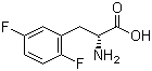 structure of CAS# 266360-61-6, 2,5-二氟-D-苯丙氨酸