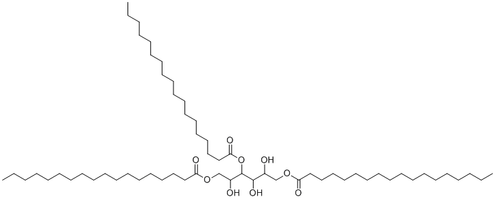 structure of CAS# 26658-19-5, 山梨醇酐三硬脂酸酯