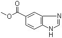 structure of CAS# 26663-77-4, 苯并咪唑-5-甲酸甲酯
