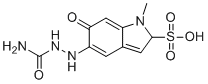 CAS # 2666934-59-2, Carbazochrome Impurity 1, 5-(2-Carbamoylhydrazinyl)-1-methyl-6-oxo-2,6-dihydro-1H-indole-2-sulfonic acid