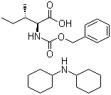 CAS 登录号：26699-00-3, N-苄氧羰基-L-异亮氨酸(双环己基)铵盐