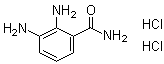 structure of CAS# 266993-72-0, 2,3-二氨基苯甲酰胺二盐酸盐
