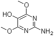 2-氨基-4,6-二甲氧基-5-羟基嘧啶分子结构 (CAS 267224-18-0)
