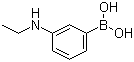 structure of CAS# 267660-71-9, [3-(Ethylamino)phenyl]boronic acid