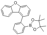 2-(2-二苯并呋喃-1-基苯基)-4,4,5,5-四甲基-1,3,2-二氧硼杂环戊烷分子结构 (CAS 2677777-41-0)
