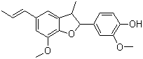 去氢二异丁香酚分子结构 (CAS 2680-81-1)