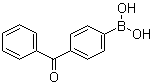 4-苯甲酰基苯硼酸分子结构 (CAS 268218-94-6)