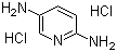 CAS # 26878-35-3, 2,5-Diaminopyridine dihydrochloride, Pyridine-2,5-diamine dihydrochloride