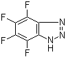 structure of CAS# 26888-72-2, 4,5,6,7-四氟-1H-苯并三唑