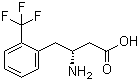 CAS 登录号：269396-76-1, (R)-3-氨基-4-(2-三氟甲基苯基)丁酸
