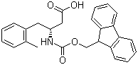 structure of CAS# 269398-81-4, Fmoc-(R)-3-氨基-4-(2-甲基苯基)丁酸