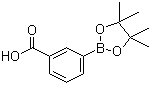 3-羧基苯硼酸频那醇酯分子结构 (CAS 269409-73-6)