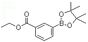 3-乙氧羰基苯硼酸频哪醇酯分子结构 (CAS 269410-00-6)