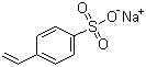 structure of CAS# 2695-37-6, Sodium p-styrenesulfonate